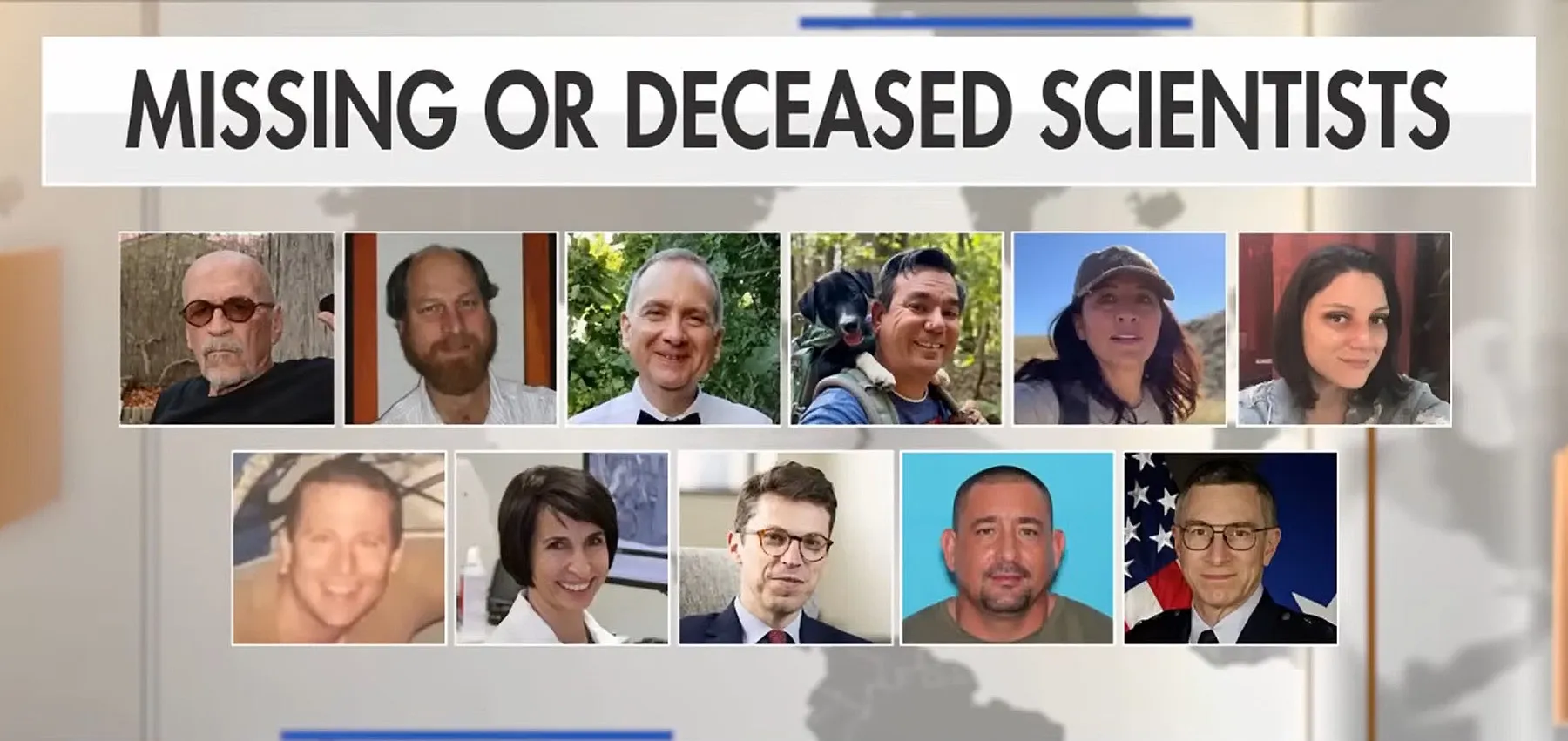 FBI、死亡・失踪した米科学者11人の事例を調査 FBI、死亡・失踪した米科学者11人の事例を調査